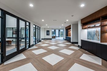 Elevator access and interior controlled climate corridors